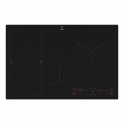 Induktsioonpliidiplaat keeduvee anduri ja Hob2Hoodiga ELECTROLUX EIS82453, 80 cm, 4 tsooni, 1xBridge, puutejuhtimine