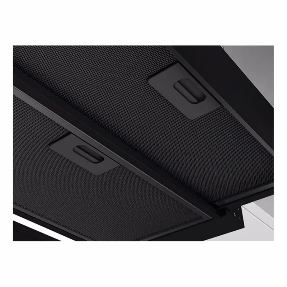 Integreeritav väljatõmmatav õhupuhasti Electrolux LFP626AK, 60 cm, must, õhuvool 220–600 m³/h, A-energiaklass, LED-valgustus, mehaaniline juhtimine, väljatõmme 150 mm torule – 7