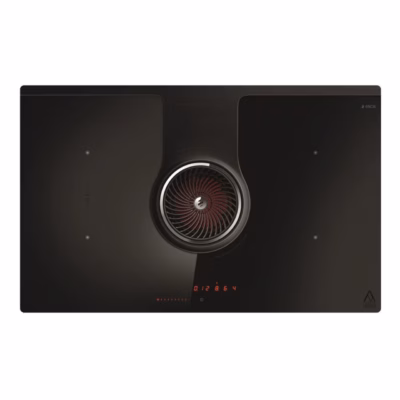 Integreeritav induktsioonpliit õhupuhastiga ELICA NikolaTesla+ BL/F/83, 83 cm, 4 tsooni, recirkulatsioon, keraamiline