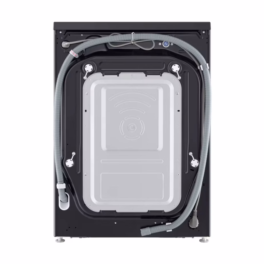 9 kg A-klassi pesumasin aurufunktsiooni ja WiFi-ga LG F2X50S9TBB, esilaadimine, 1200 p/min, invertermootor, 60 cm lai, madal sügavus 53.5 cm, must – 4
