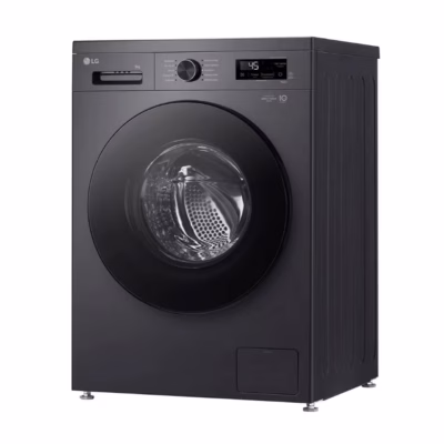 Eeslaetav pesumasin A-klassi ja Wi-Fi-ga LG F4X1009NMB, 9 kg, 1400 p/min, inverter-mootor, auruga, 60x85x59 cm, tumehall