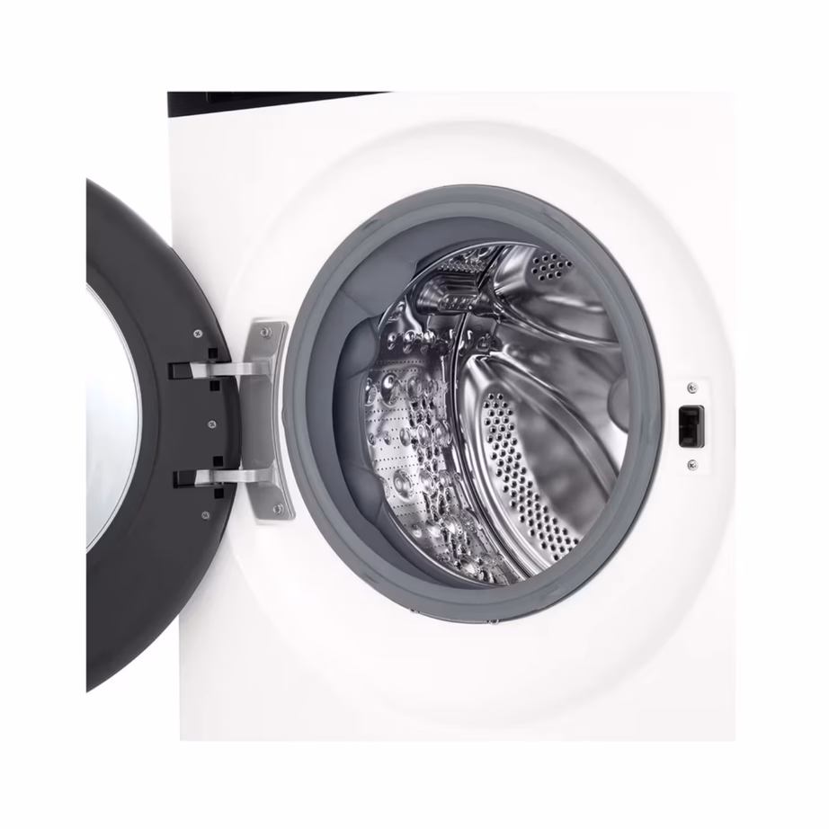 11 kg A-klassi eeslaetav pesumasin automaatse doseerimisega LG F4X5511THB, 1400 p/min, 60 cm, aurufunktsioon, Wi‑Fi, valge – 4