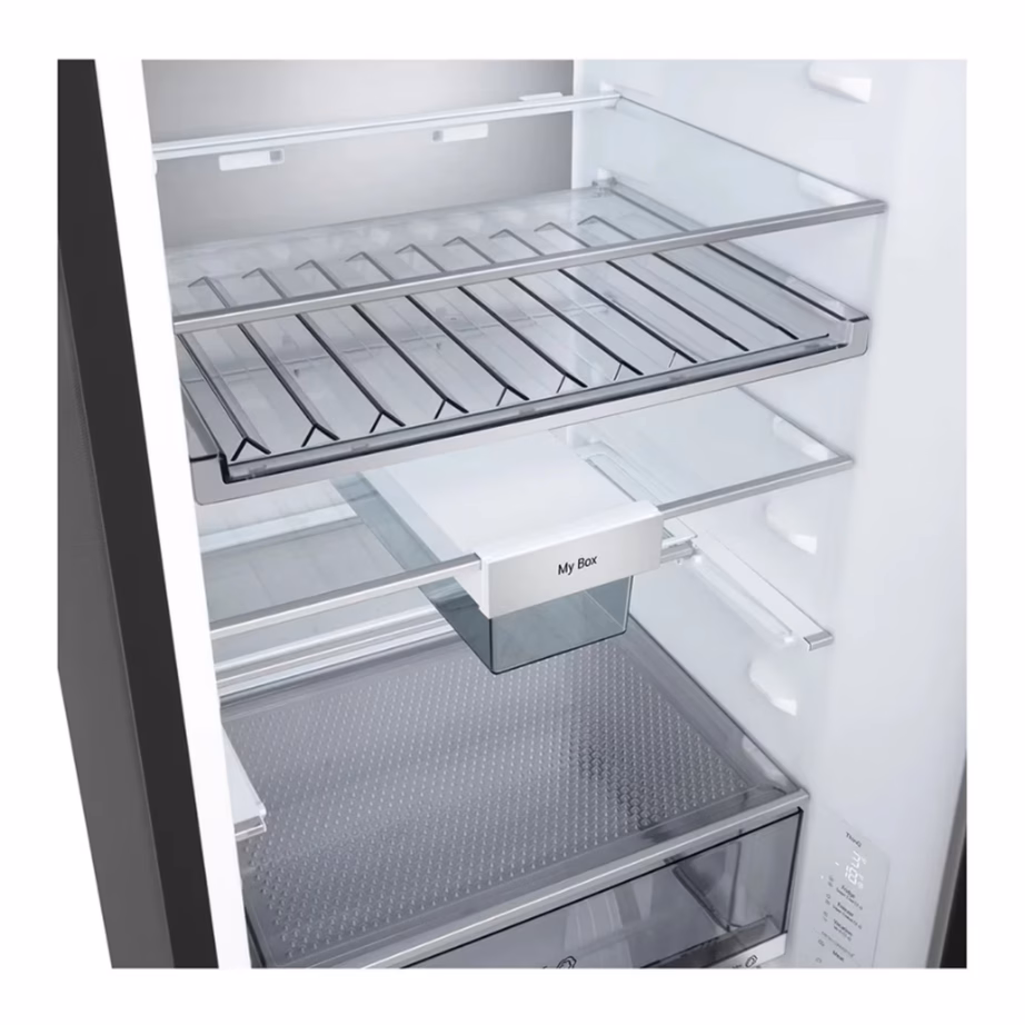 NoFrost külmik alumise sügavkülmaga LG GBBS726CEV, 60 cm, 375 l, C energiaklass, inverterkompressor, Wi‑Fi, LED-valgustus, 34 dB, tumehall – 5