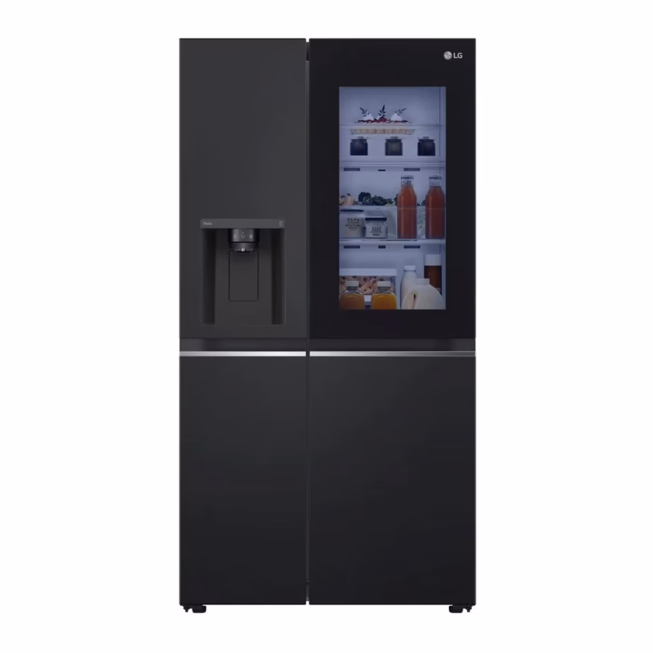 Side-by-side no frost külmik jäämasinaga LG GSGV81EPLL, 416/219 l, 95 cm, inverterkompressor, Wi-Fi, must – 4