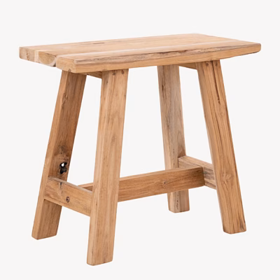 Aiapink taaskasutatud tiigipuidust, naturaalne 50x25x45 cm – House Nordic Barcelona