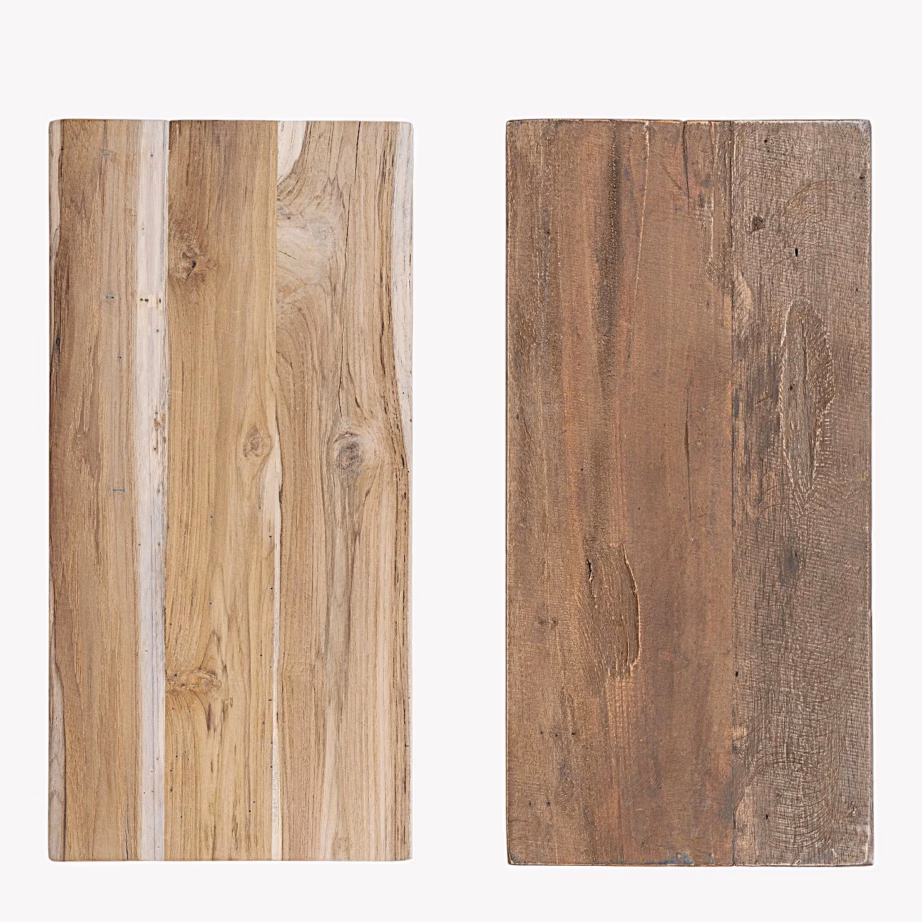 Aiapink taaskasutatud tiigipuidust, naturaalne 50x25x45 cm – House Nordic Barcelona – 9