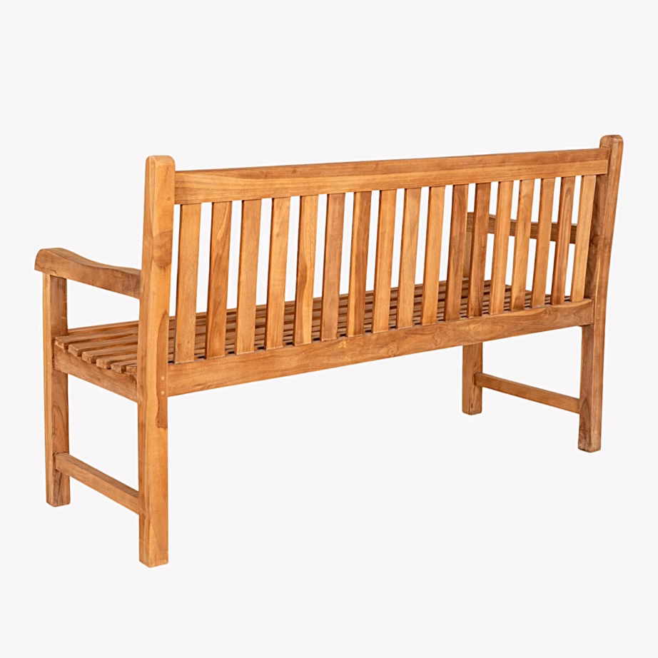 Tiigipuidust aedpink 150x62x92 cm, naturaalne House Nordic Cabo – 7