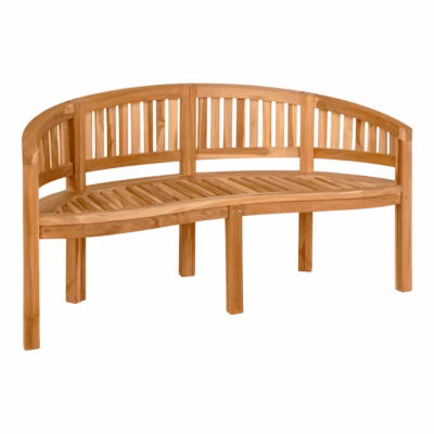 Tiigipuidust aiapink House Nordic Boca Banan, naturaalne, 150 cm