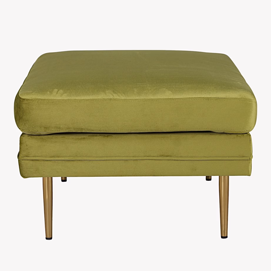 Roheline samettumba Boom kuldsete metalljalgadega, 15550-894 – 3