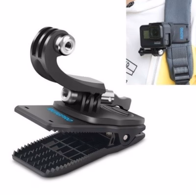 Rihmakinnitus DJI Osmo Actionile, 360° pööratav seljakoti- ja vöökinnitus, tugev klamber