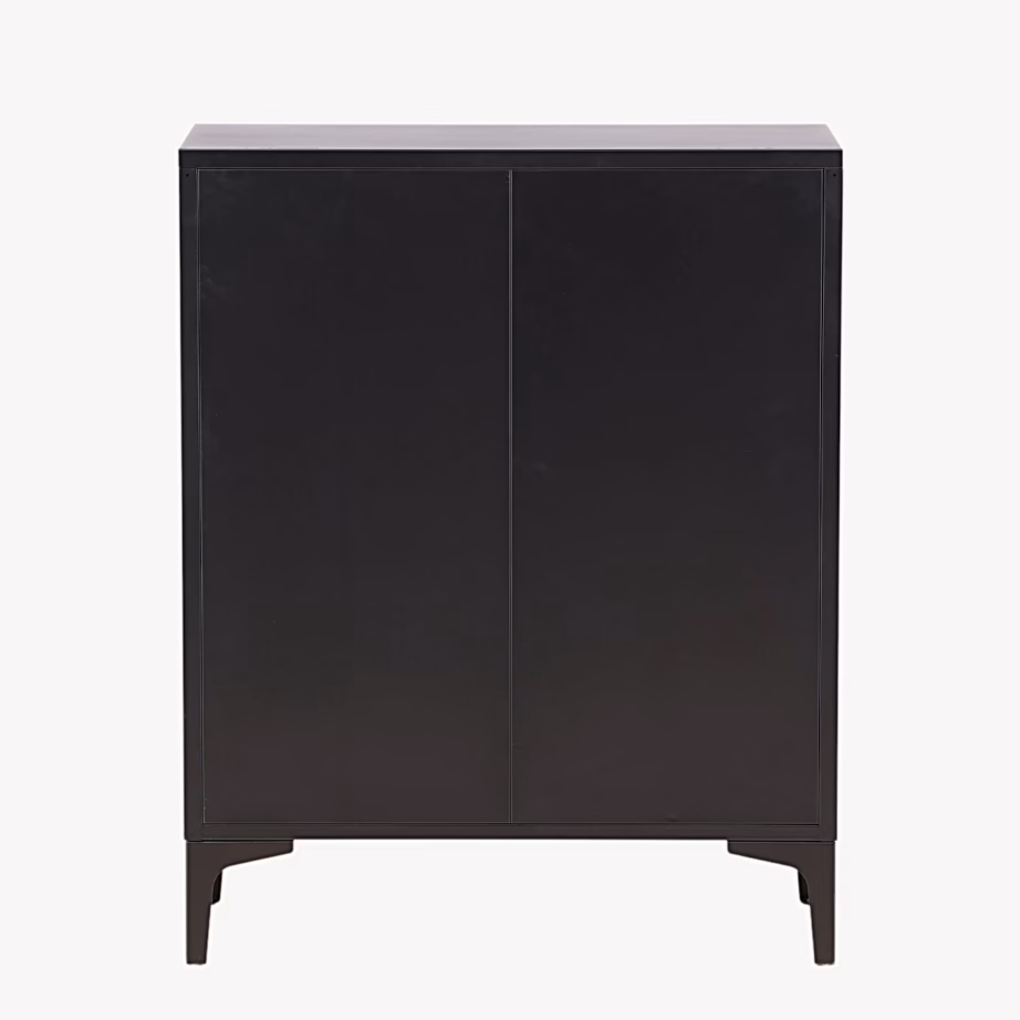 Metallkummut Piring, must, 4 sahtliga, 25621-208 – 7