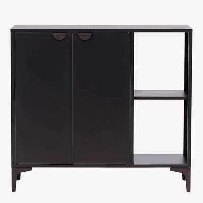 Piring must teraskapp avatud riiulite ja ustega - 25623-208