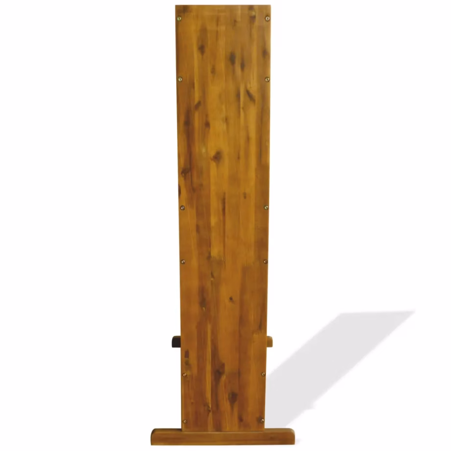 3-korruseline taimelava, õliviimistlusega akaatsiapuit, pruun, 70 x 41 x 115 cm – 4