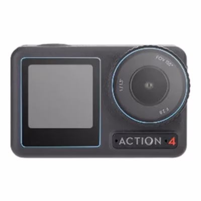 Kaitseklaaside komplekt DJI Osmo Action 4 ekraanile ja objektiivile 9H Sunnylife