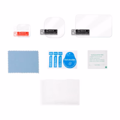 Ekraani ja objektiivi kaitsekomplekt Insta360 Ace jaoks 9H klaas + PET-kile Sunnylife