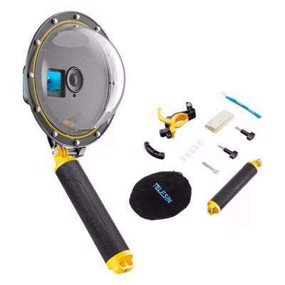 Veealune poolkuplikorpus DJI Action 3/4/5 kaamerale Telesin 30 m 50/50