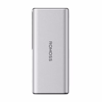 Romoss PPU20 akupank 20000 mAh 130 W, hõbedane