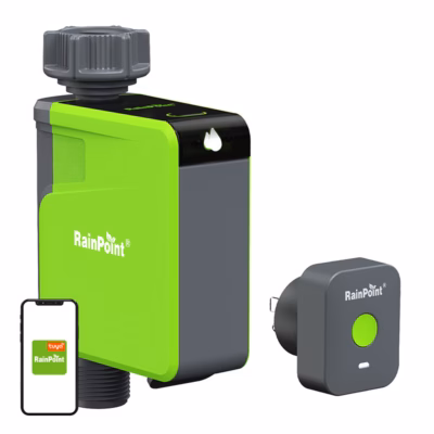 Nutikas 1-tsooniga niisutuskontroller äpi ja Bluetooth-juhtimisega IP54 RainPoint