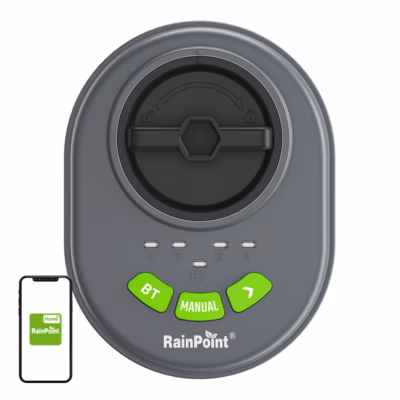 Niisutuskontroller Bluetoothiga, 4-tsooniline RainPoint IP67