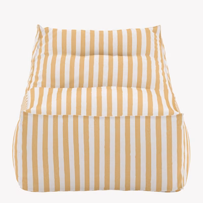 Redang kollase-valgetriibuline kott-lamamistool õue ja tuppa - 6171-777