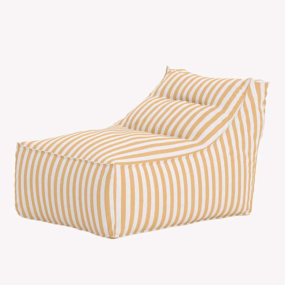 Redang kollase-valgetriibuline kott-lamamistool õue ja tuppa, 6171-777 – 3