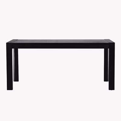 Lahtikäiv must tammespooniga söögilaud Slider 170–250x95 cm - 61943-100