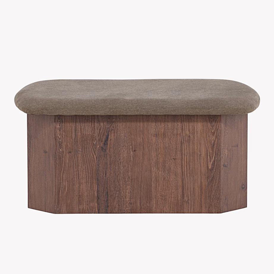 Mokapruun tumba Todd, pruun MDF alusega 88×59 cm, 62023-122