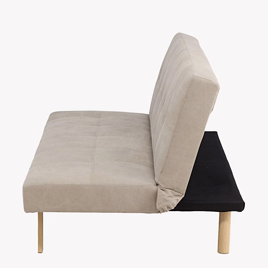 Beež diivanvoodi Bodil puiduimitatsiooniga terasraamiga, 62309-102 – 4