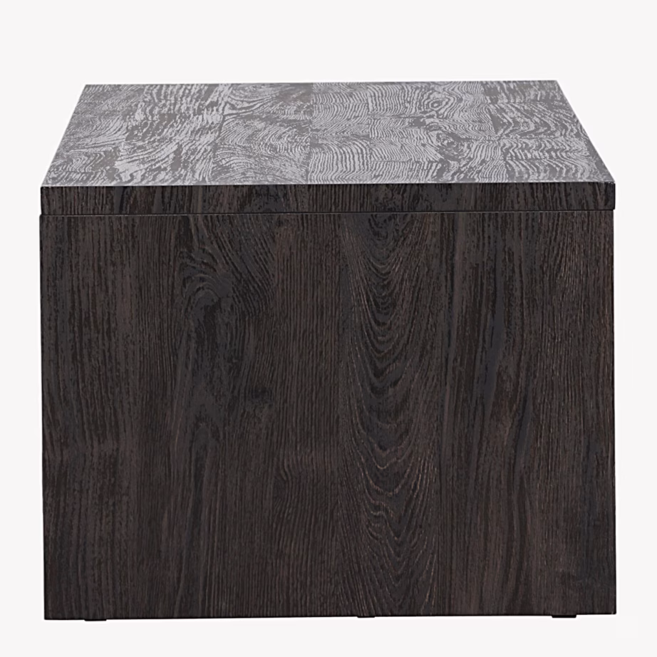 Diivanilaud Telemarket must MDF riiuliga 110×50 cm, 63359-100 – 4