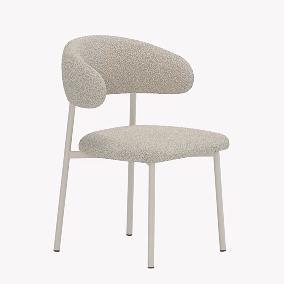 Lillholmen beež bukleekangast söögitool, terasraamiga, 63380-102 – 2