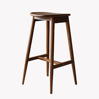 Orust kummipuidust baaritool mokka pruunis toonis - 63382-444