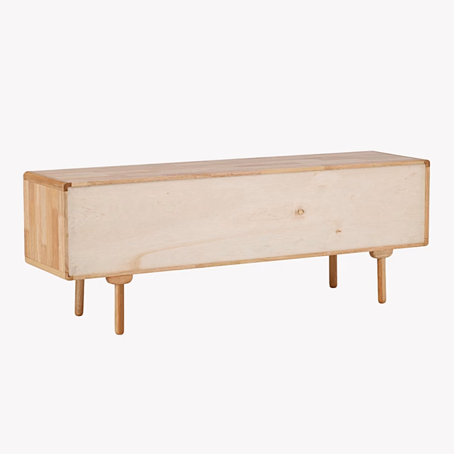 Skärhamn kummipuidust madal kummut 180 cm, naturaalne, 63400-170 – 6