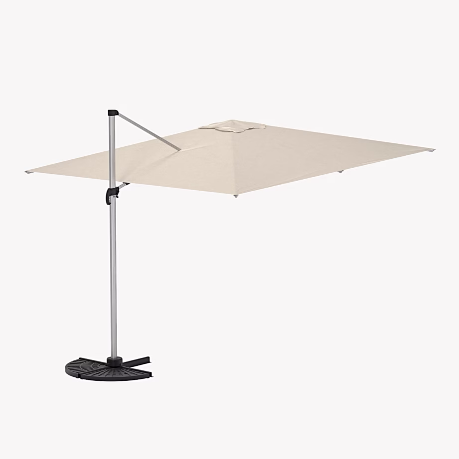 Beež kallutatav külgpostiga päikesevari Ita, alumiinium, 9888-222 – 3