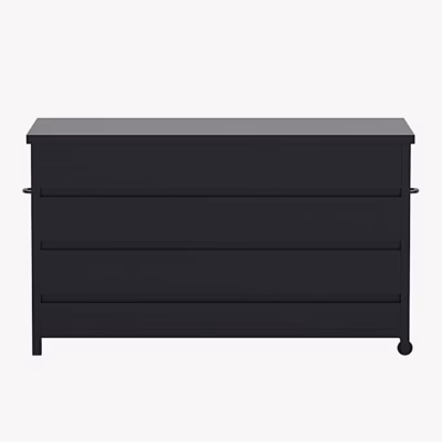 Must alumiiniumist õuepatjade hoiukast Nisis - 9897-100