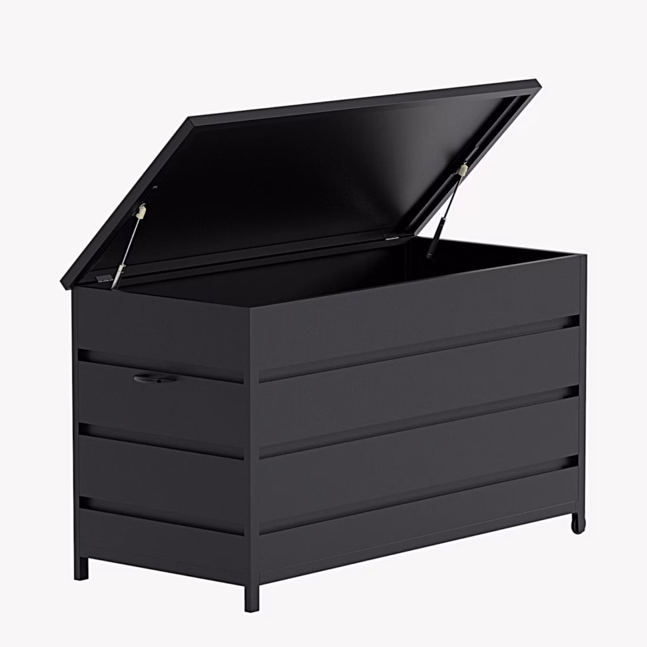 Must alumiiniumist õuepatjade hoiukast Nisis, 9897-100 – 5