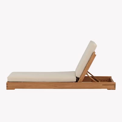 Tiigipuidust reguleeritav lamamistool Kenya, beeži padjaga - 9932-444