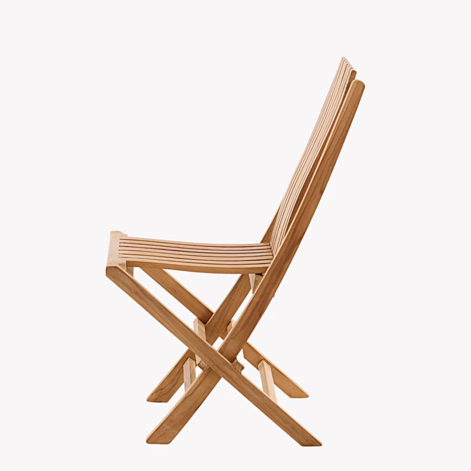 Ghana teak aiatool, liistudega söögitool aeda, 9933-444 – 4