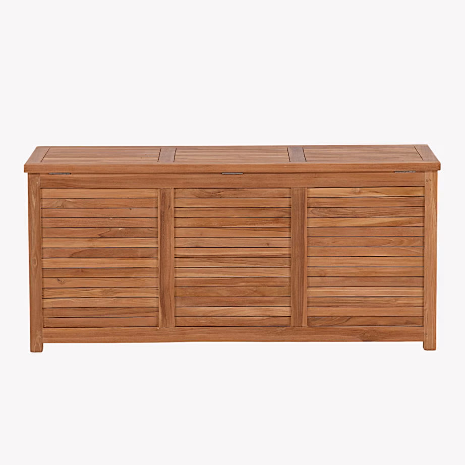 Teakpuidust aiapadjakast Trento, looduslik toon 130x50x60, 9936-444 – 7