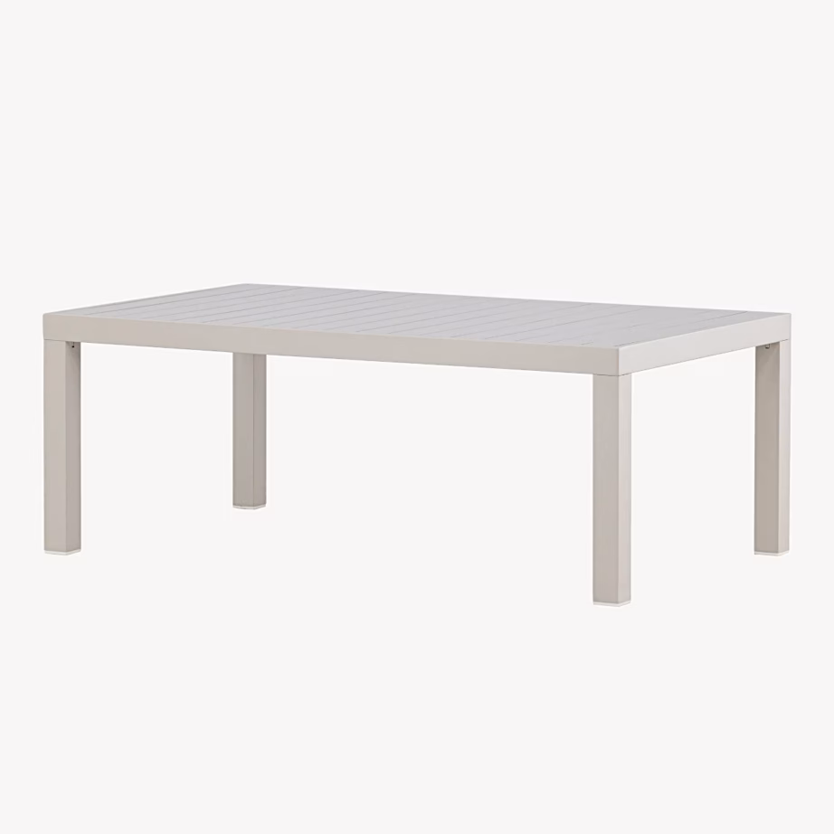 Aia diivanilaud Copacabana, alumiinium, beež, 70×120 cm, 9938-222 – 2