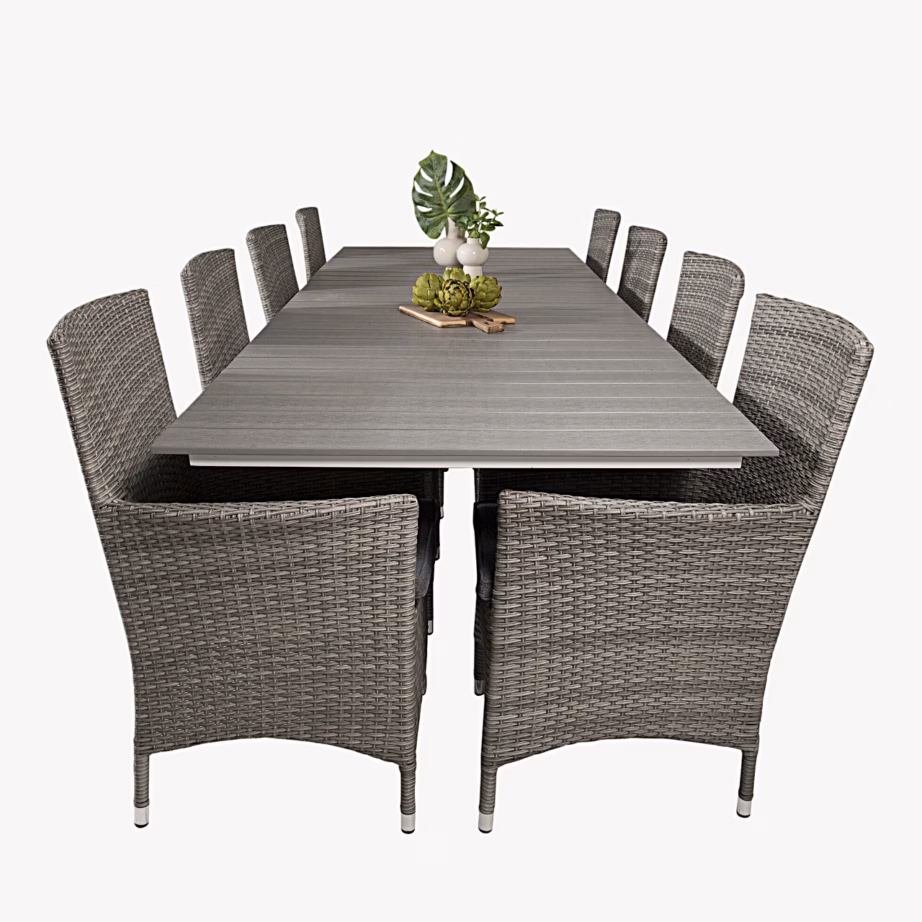 Pikendatav hall aiamööblikomplekt Levels/Malin, 8 tooli, GR18883 – 3