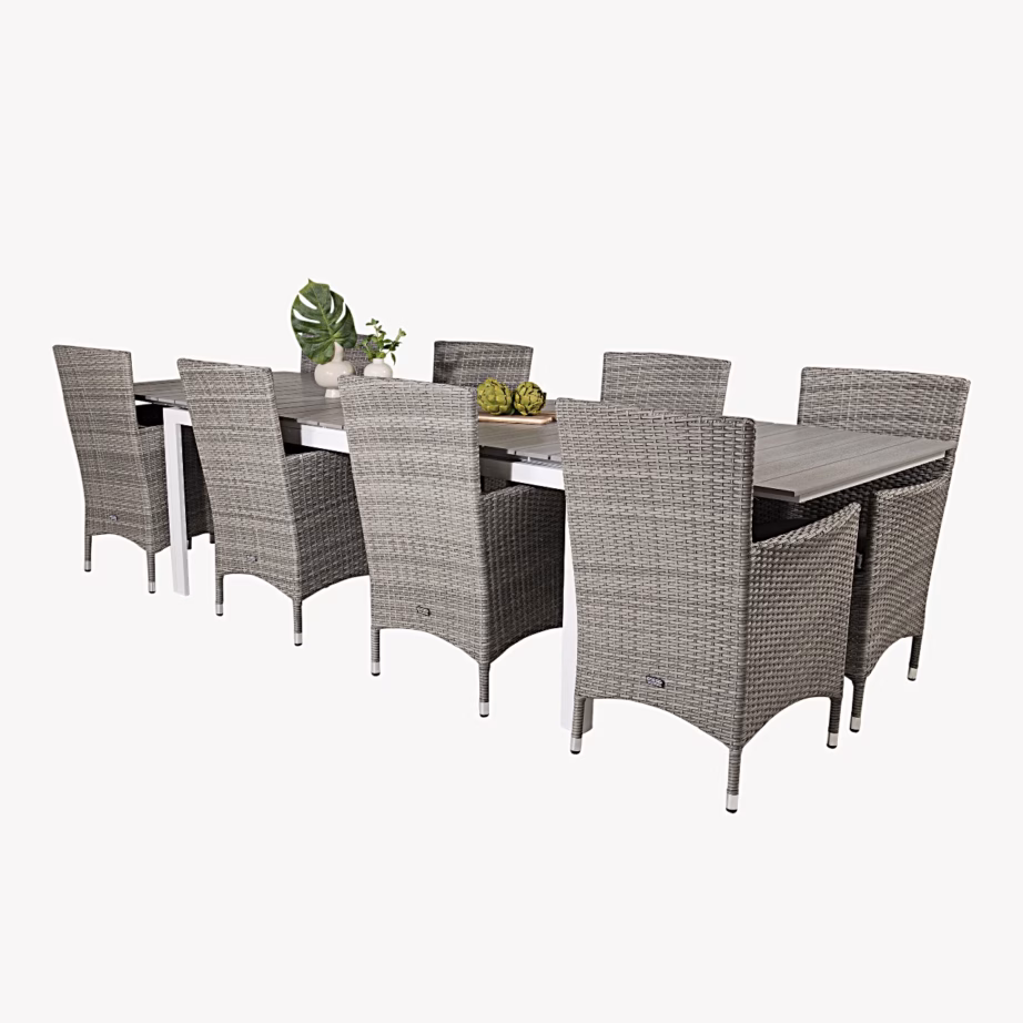 Pikendatav hall aiamööblikomplekt Levels/Malin, 8 tooli, GR18883 – 4