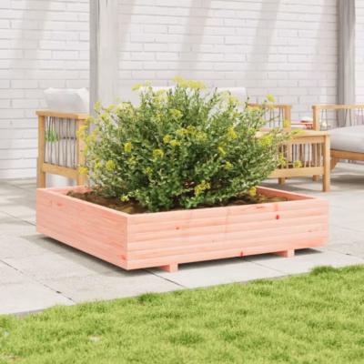 Aia taimekast töötlemata ebatsuugapuidust, 110 x 110 x 26,5 cm