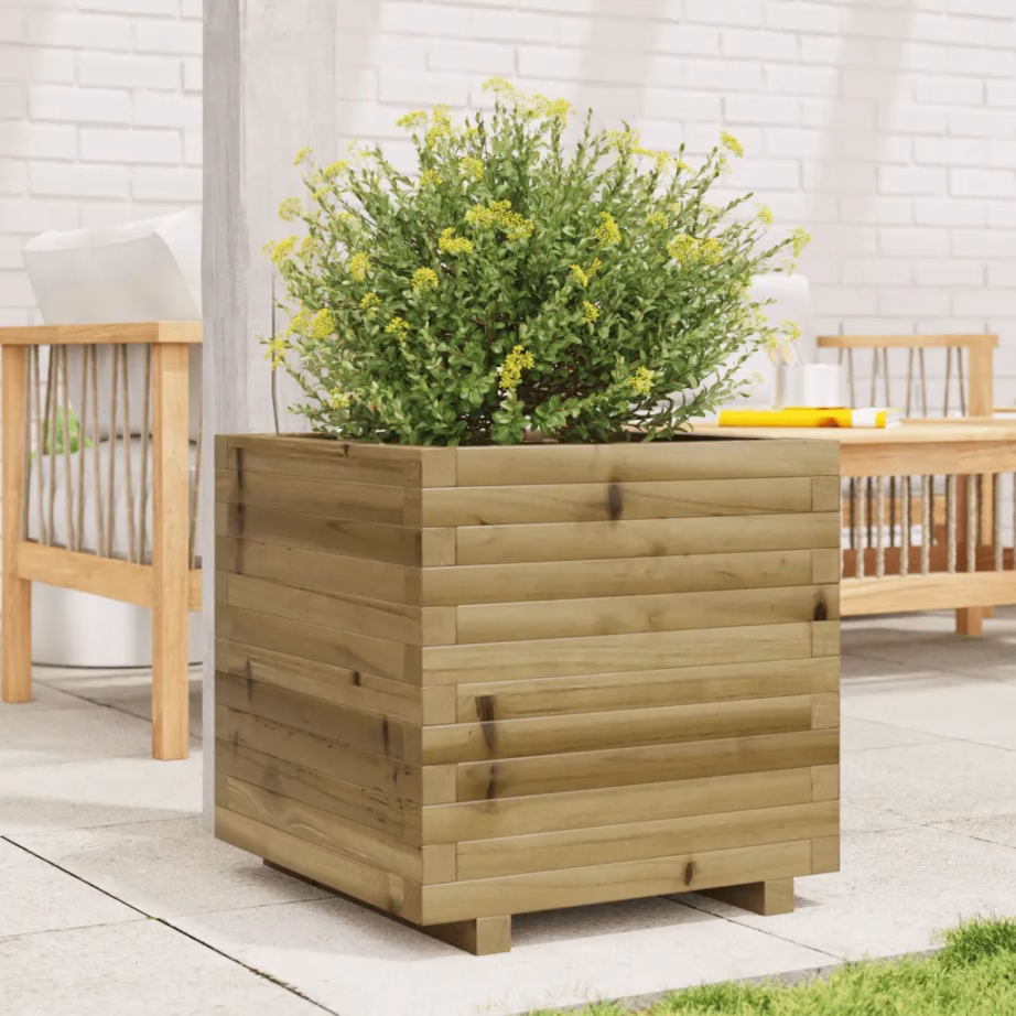 Aia taimekast survetöötlusega immutatud männipuidust, 50 x 50 x 49,5 cm – 3