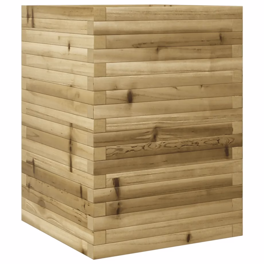 Aia taimekast survetöötlusega immutatud männipuidust, pruun, 50 x 50 x 68,5 cm – 7