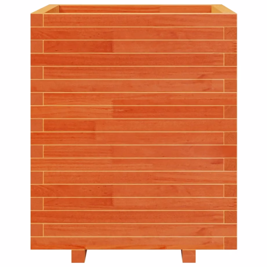 Aia taimekast vahapruunist männipuidust, 60 x 60 x 72,5 cm – 5