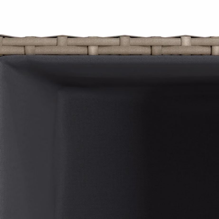 Hallid polürotangist aia taimekastid, 2 tk, 30 x 30 x 60 cm – 10