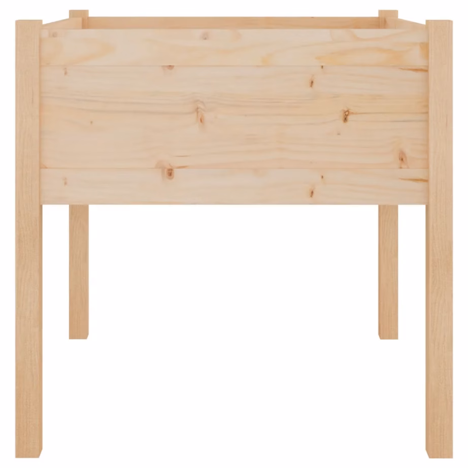 Aia taimekastid 2 tk, töötlemata männipuit, 70 x 70 x 70 cm – 5