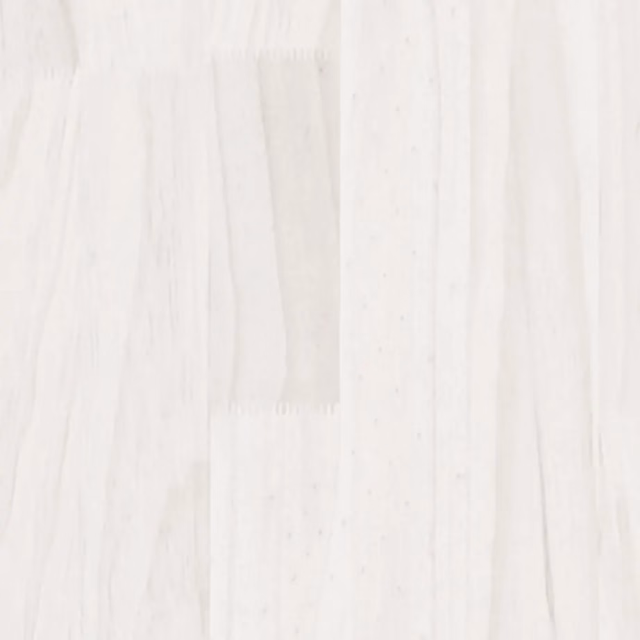 Aia taimekastid jalgadel, 2 tk, valge männipuit, 70 x 70 x 70 cm – 7