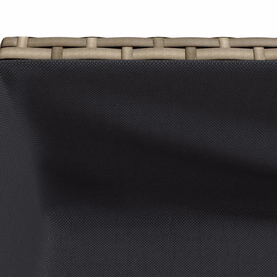 Aia taimekastid riiuliga, 2 tk, hall polürotang, 70 x 28 x 70 cm – 11