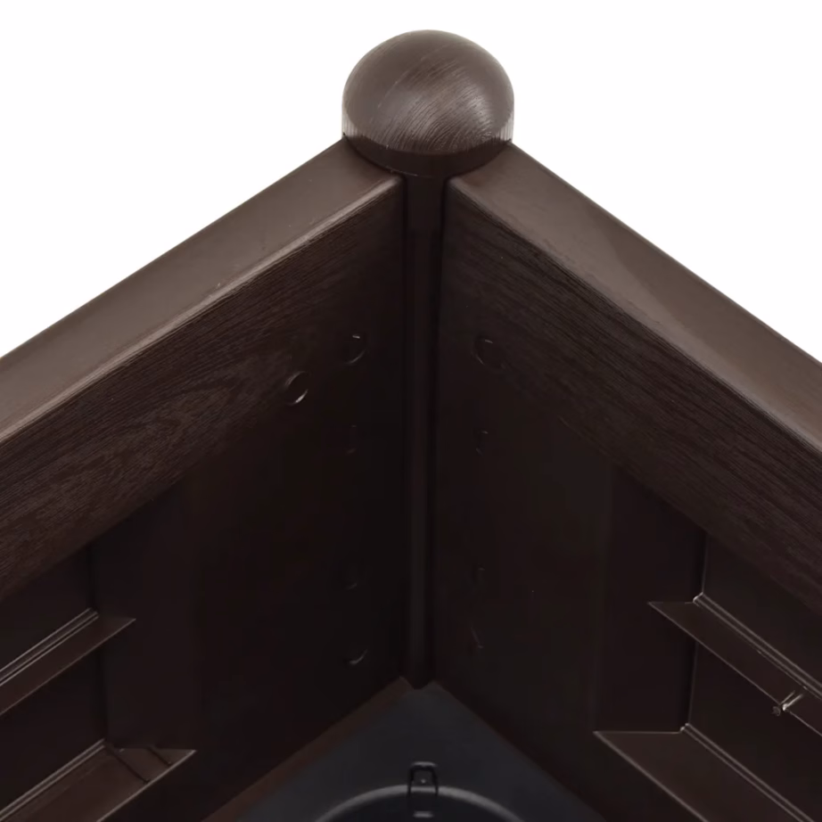 Aia taimelava mocha pruun PP, 80 l, 100 x 43 x 35 cm – 5